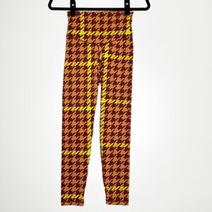 Aerie Offline Real Me Houndstooth 7/8 Hi-Rise Leggings Women's Size Medium